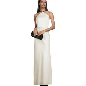 The Limited Scandal Collection Satin Floor Length Gown